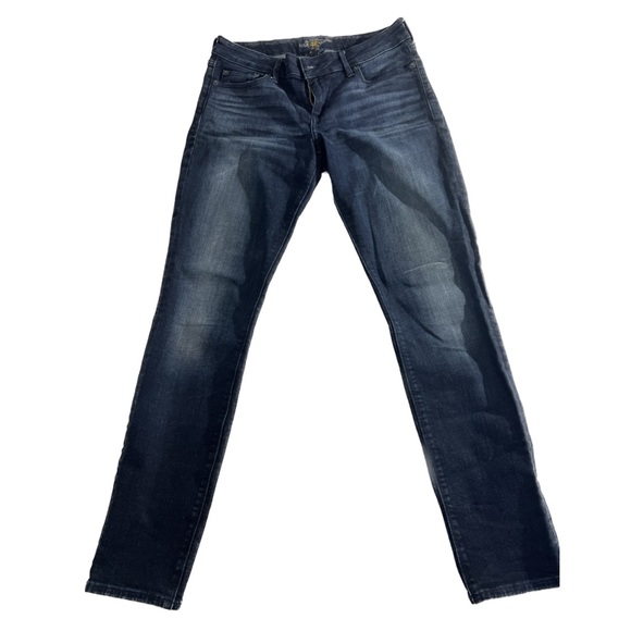 Lucky Brand Lolita Jeans Size 6/28 Dark Wash - Picture 1 of 6